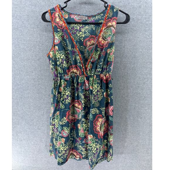 Francescas' Women's sz L Dress Tunic Coverup Floral Print - Picture 4 of 7